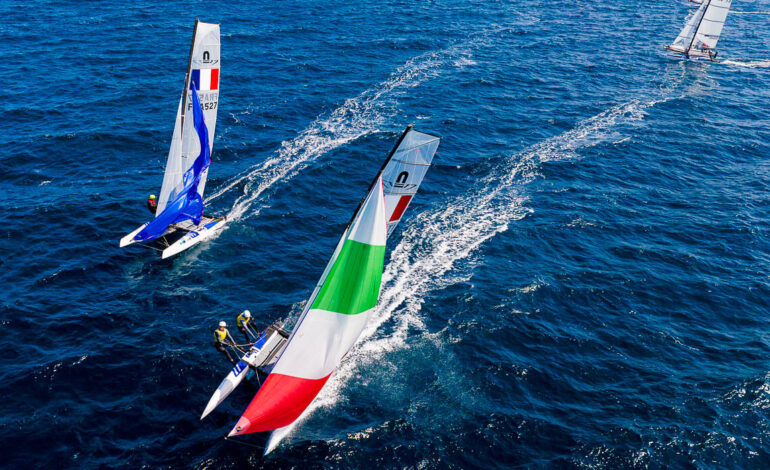 Hyeres (FRA): Ruggero TITA si impone vincendo ancora nel Nacra 17. 