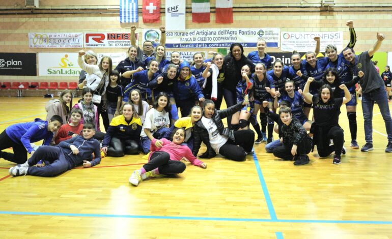  L’HC Cassa Rurale Pontinia centra la vittoria numero 16 contro un Ferrara compatto