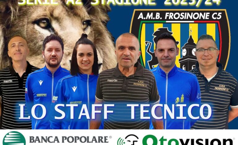  A2/M: L’Amb Frosinone presenta lo staff tecnico