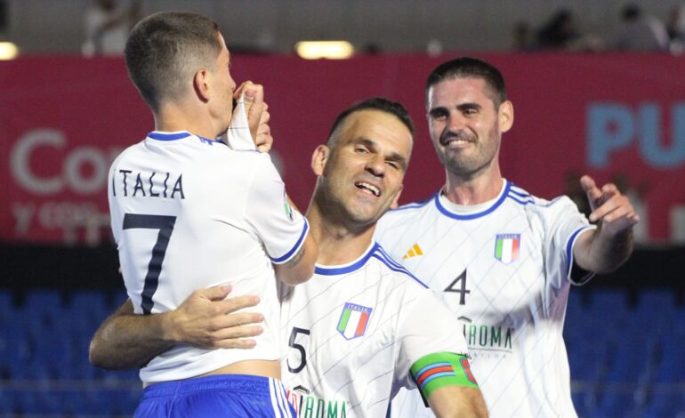  Mondiali F7: L’Italia travolge gli Stati Uniti 8 a 1