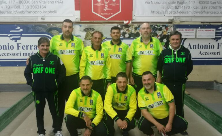 Serie A2 Bocce: Nuovo Grifone, missione salvezza ancora possibile