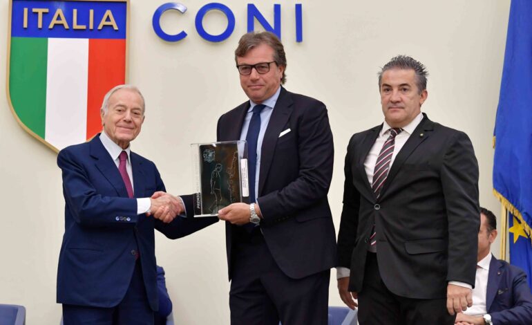 Cerimonia di consegna dei Premi Manlio Scopigno e Felice Pulici e dei premi giornalistici Manlio Scopigno il 7 ottobre al Salone d’Onore del CONI a Roma
