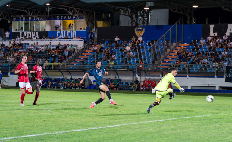 Coppa Italia, troppo Perugia per il Latina: al Francioni finisce 4-1 per i biancorossi