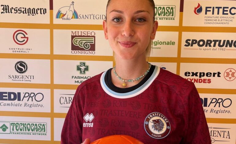 Trastevere Femminile: tra i pali arriva la 2005 Martinoli.