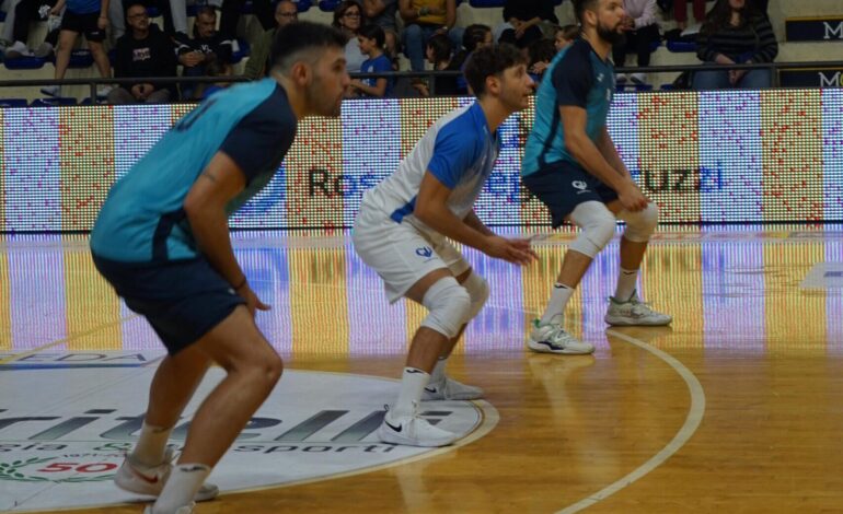  Il Cisterna Volley vince contro Grottazzolina nel test match in Abruzzo al PalaMaggetti