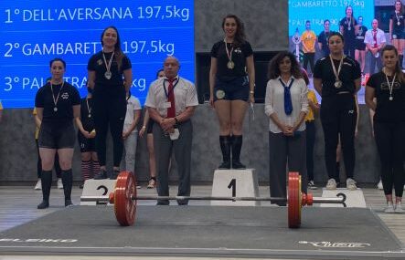 Powerlifting: Valentina Dell’Aversana è campionessa Italiana per la sesta volta consecutiva