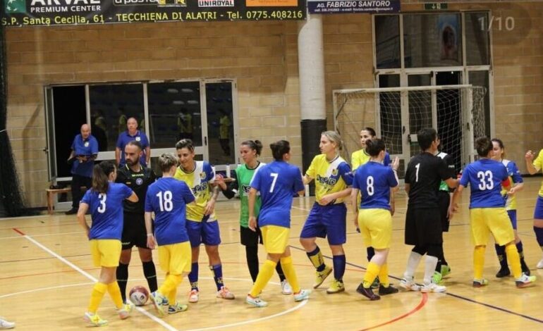  C/F: La AMB Frosinone perde per 1-2 contro il Time Sport Roma