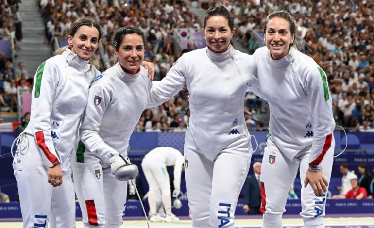 Spada Azzurra: Under 14 del GPG Kinder si allenano con la Nazionale