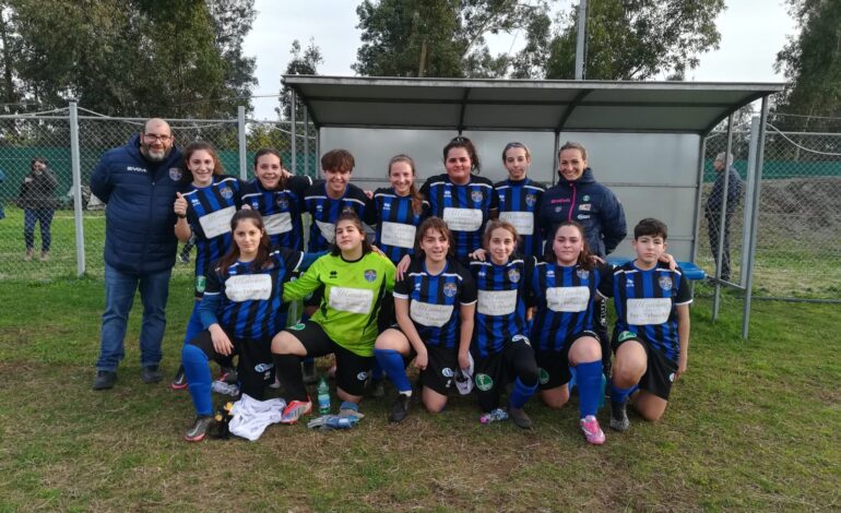 Under 15: Women Latina Calcio esce sconfitta nella trasferta romana contro il  Grifone Gialloverde
