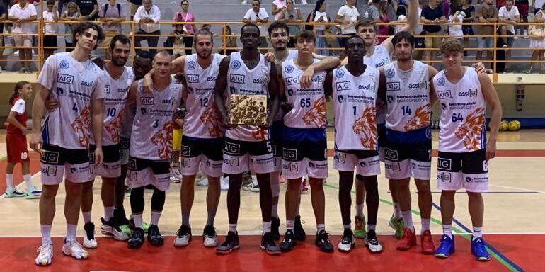  La Benacquista Assicurazioni Latina Basket vince il Memorial Fabrizio Di Flavio