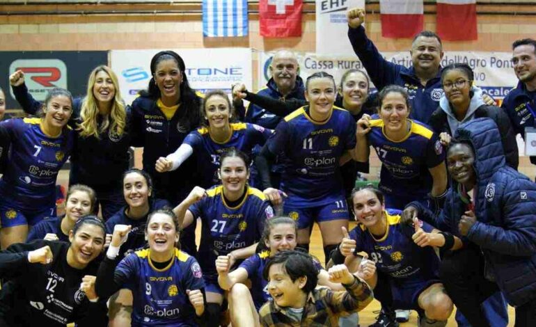  L’HC Cassa Rurale Pontinia supera (25-18) il Cellini Padova e sale in classifica