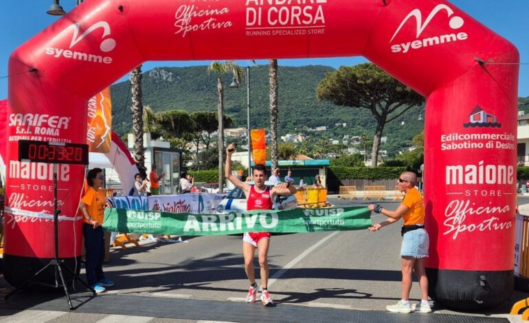 Entusiasmante Circeo Run: vincono Gabriele Carraroli e Roberta Andreoli