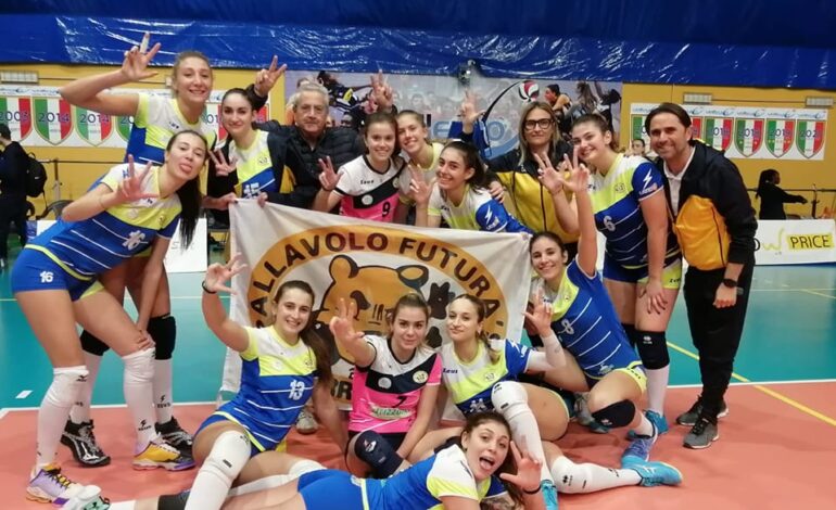  Serie B2/F: Futura Terracina, quarto posto al giro di boa