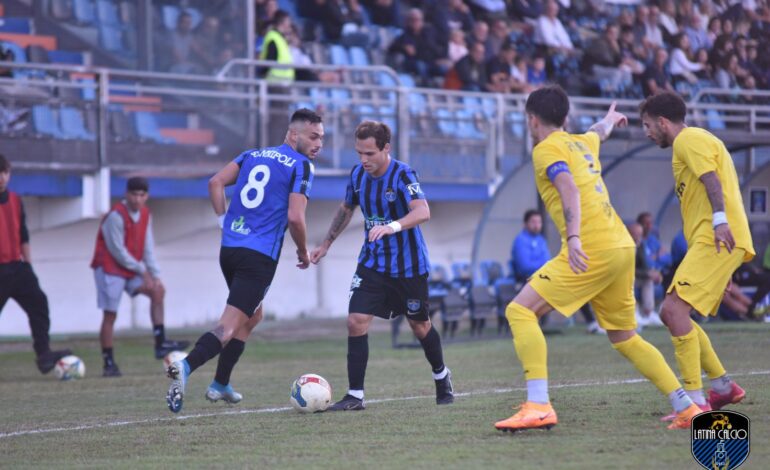  Il Latina non sa più vincere: reti bianche con la Juve Stabia