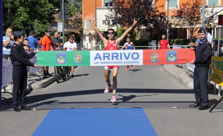  “Maratonina Azzurra”: in piazza del Popolo Carraroli vince il duello con Di Folco, la Andreoli concede il bis