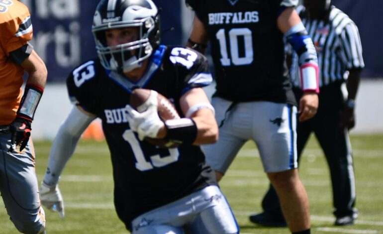 Tackle Football Bufali chiudono il campionato con un soprendente 3° posto nazionale.
