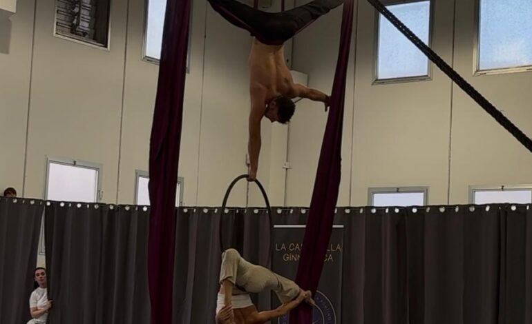 BAGNO DI FOLLA PER IL CENTRO GINNASTICA PONTINO.