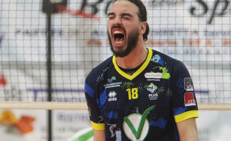  Il centrale Armando De Vito confermato al Plus Volleyball Sabaudia.