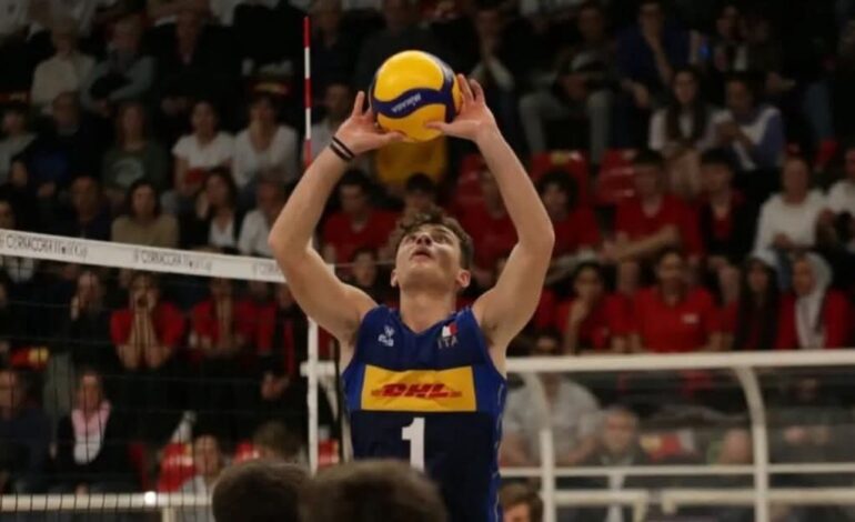  Gabriele Mariani stage con la Nazionale Under 21, soddisfazione in casa Plus Volleyball Sabaudia.