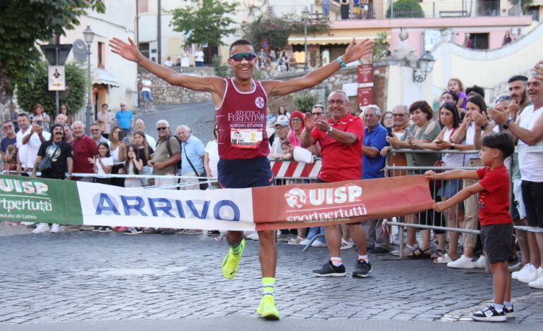  “Corri Roccagorga”, una festa per 250 podisti e per un paese intero.