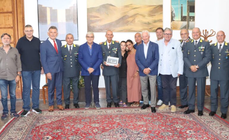  Sabaudia saluta il Luogotenente Giuseppe Scalco