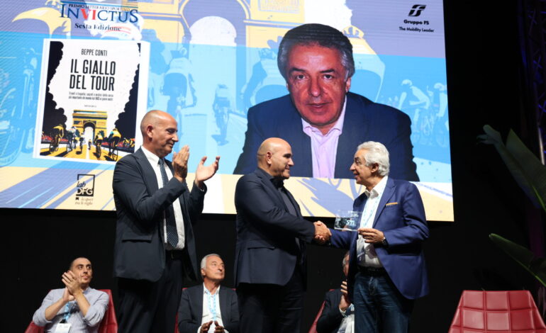  Cisterna ospite d’eccezione al Premio Letterario Sportivo Invictus.