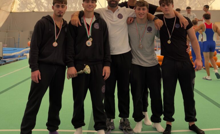  PODIO REGIONALE PER IL CENTRO GINNASTICA PONTINO.