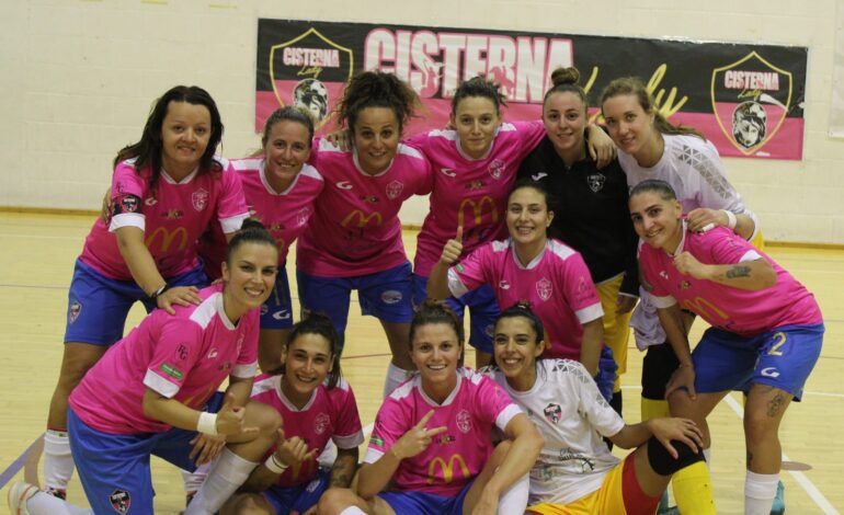 Il Cisterna Lady supera il San Lorenzo 5-2.