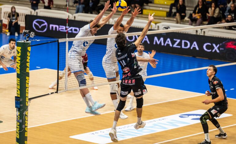  Il Cisterna Volley perde lo scontro diretto contro la Sonepar Padova 1-3
