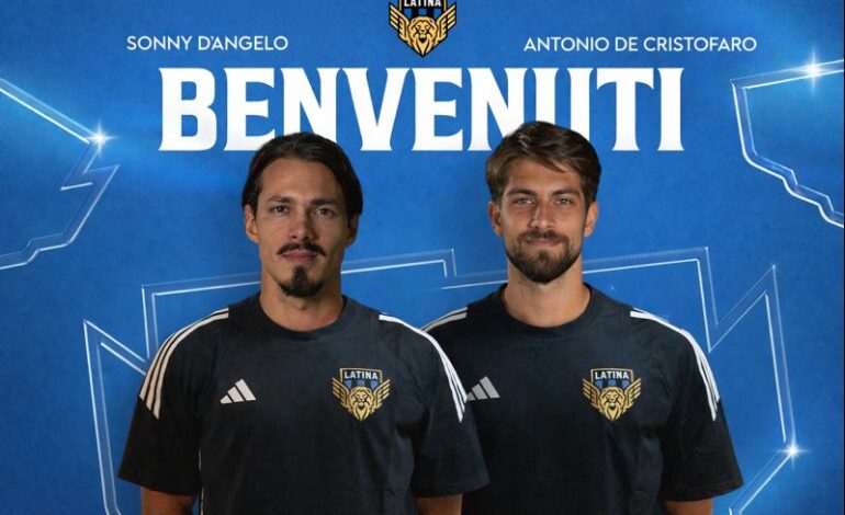  Latina rinforza il centrocampo: De Cristofaro e D’Angelo in nerazzurro