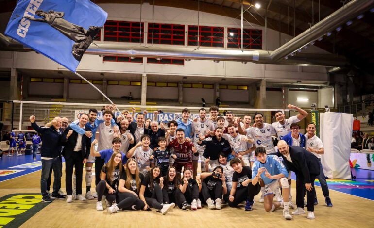  Cisterna, vittoria che vale doppio