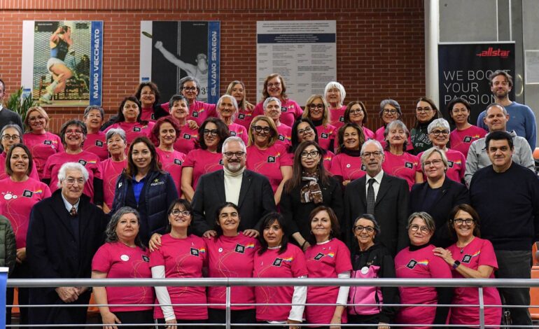  Udine, la pedana che cura. Il Nastro Rosa della scherma accende emozioni e speranza