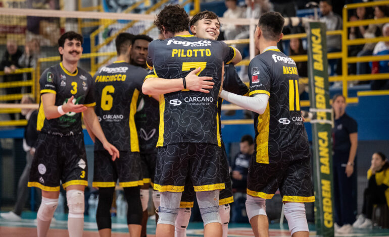  Il Viridex Sabaudia vince in rimonta (3-1) sul Napoli e sorride