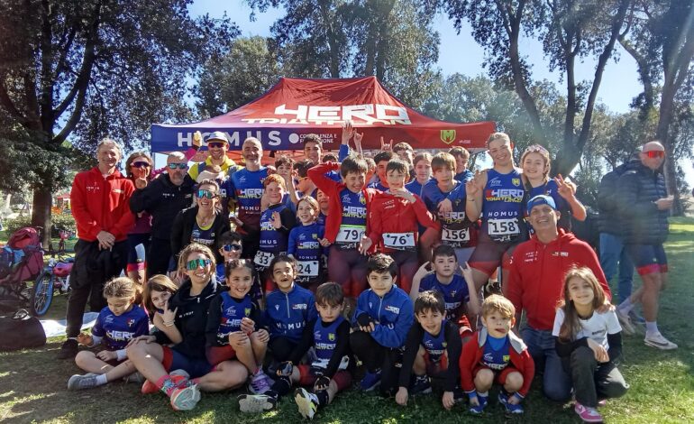  Zhero Triathlon Latina, esordio stagionale da record al Duathlon di Sabaudia