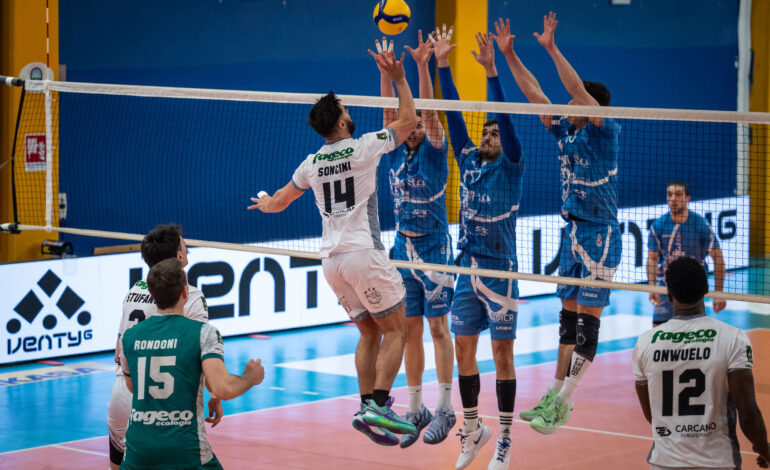 Il Viridex Sabaudia cede in tre set l’andata degli ottavi di finale
