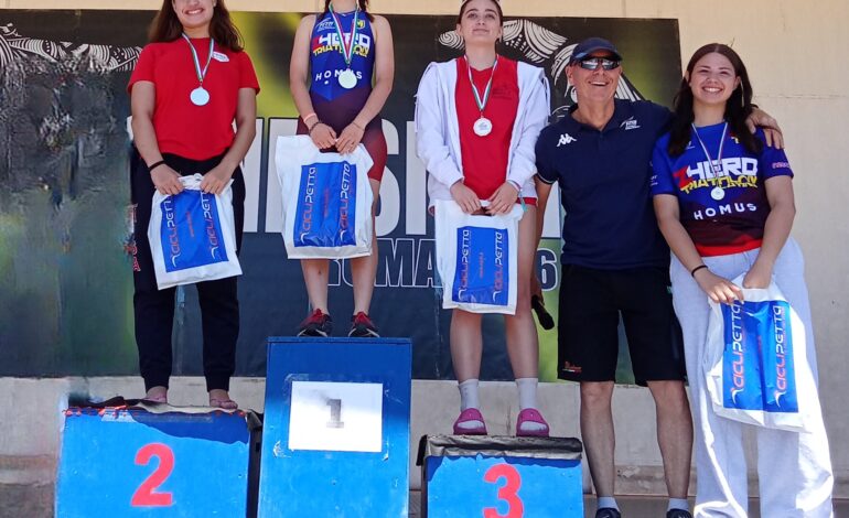  Zhero Triathlon Latina, presenze record e bottino di medaglie al Campionato Regionale Giovani di Casal Palocco