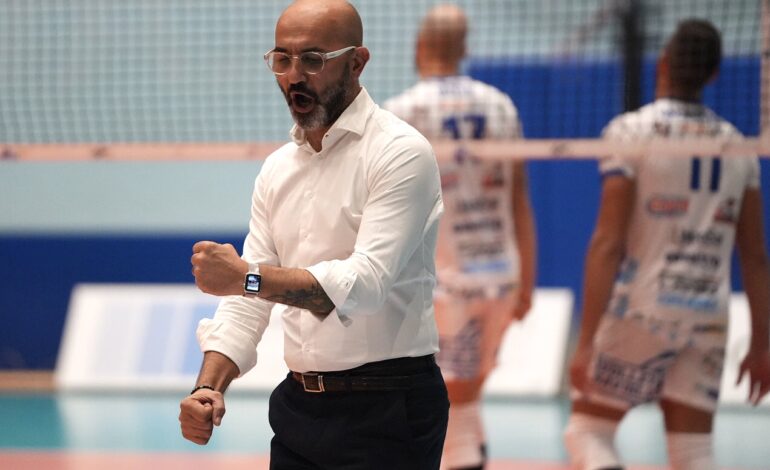 Michele Totire è il nuovo allenatore del Plus Volleyball Sabaudia.