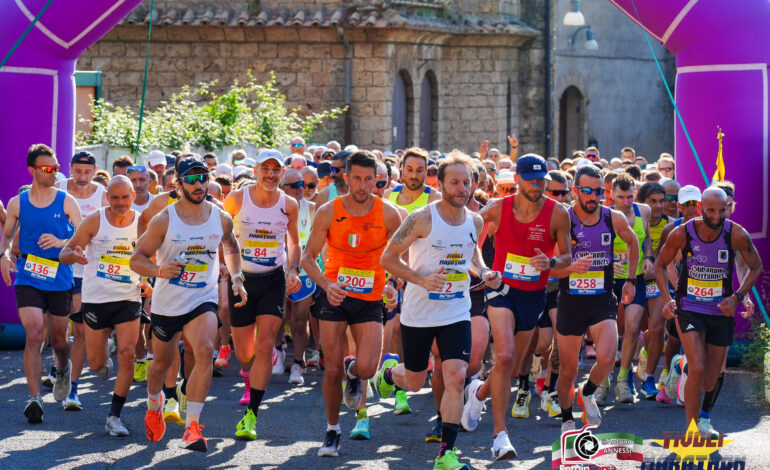 In Corsa Libera, spettacolo sulle strade di Jenne con la Tivoli Marathon