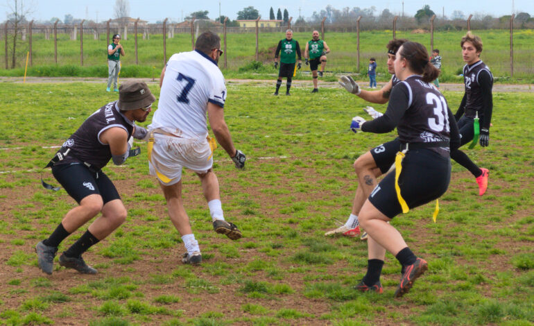 Flag Football, i Latina Buffalos ripartono con una vittoria in Coppa Lazio