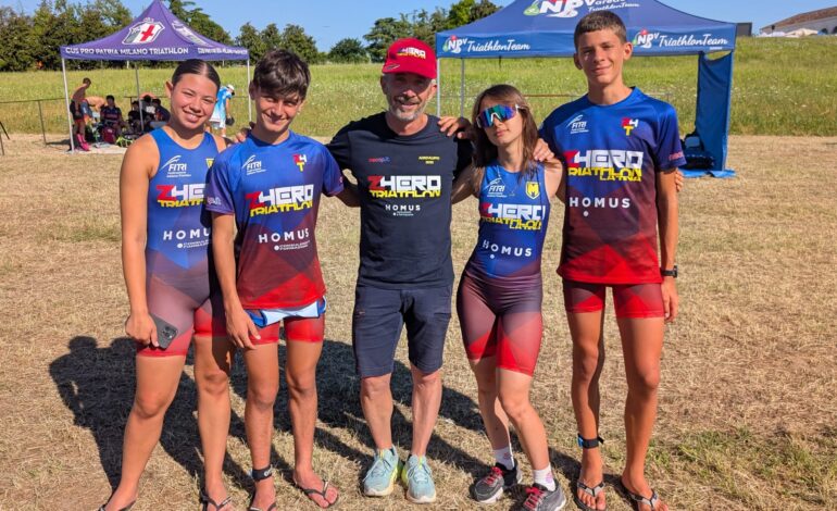Zhero Triathlon Latina, una prima volta storica agli Italiani Youth di Treviso