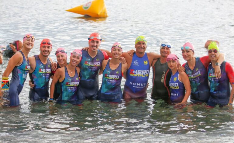 Zhero Triathlon Latina protagonista a Bracciano, quattro podi e tre nuovi debutti.