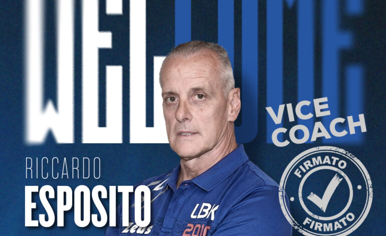  Riccardo Esposito è il vice allenatore della Benacquista Assicurazioni Latina Basket