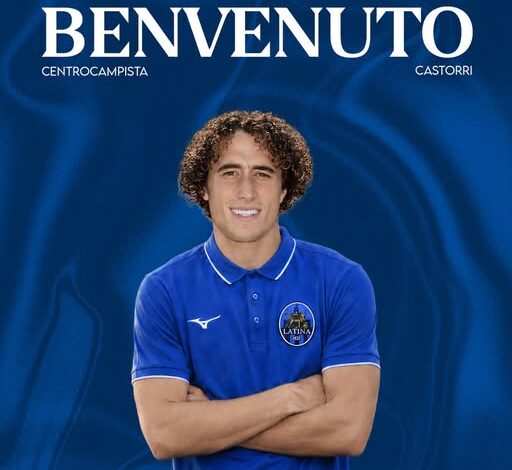 Castorri è un nuovo giocatore del Latina Calcio 1932