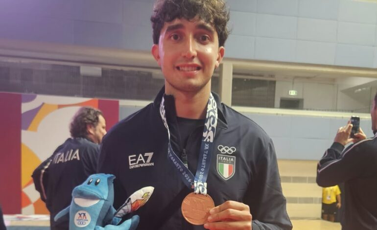 Fanizza, un bronzo che vale oro: «A Cisterna senza porci limiti»