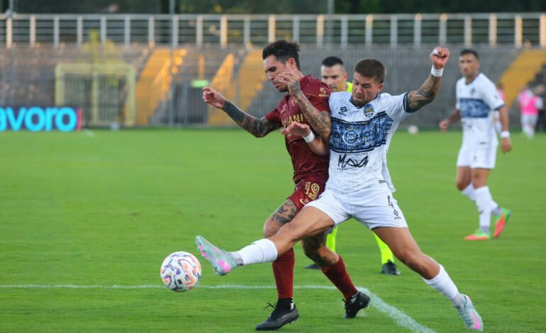 Il Latina parte forte, poi il Ravenna ribalta tutto: i nerazzurri cadono 3-1