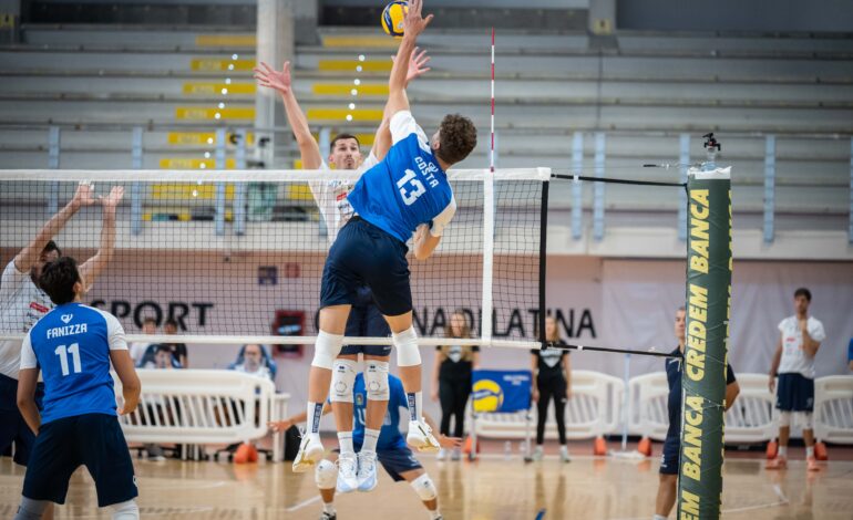 Cisterna Volley, quattro set nell’allenamento congiunto contro Napoli.