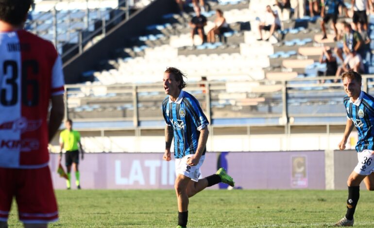 Latina, primo successo stagionale: Marenco e Tomaselli piegano il Forlì