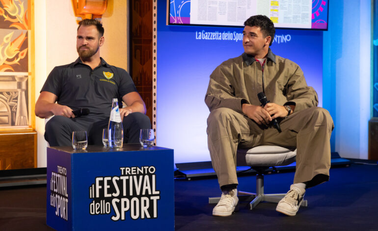 Il Festival dello sport di Trento – Leonardo Fabbri e Zane Weir