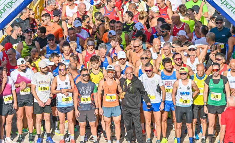 Monologo dell’Atletica Ferentino alla “Sperlonga Run”